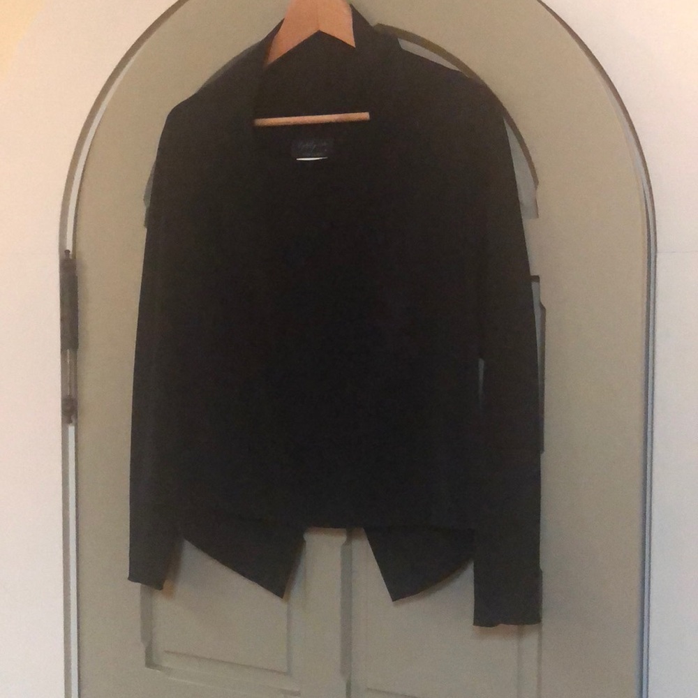 Yohji Yamamoto black shirt, asymmetrical back